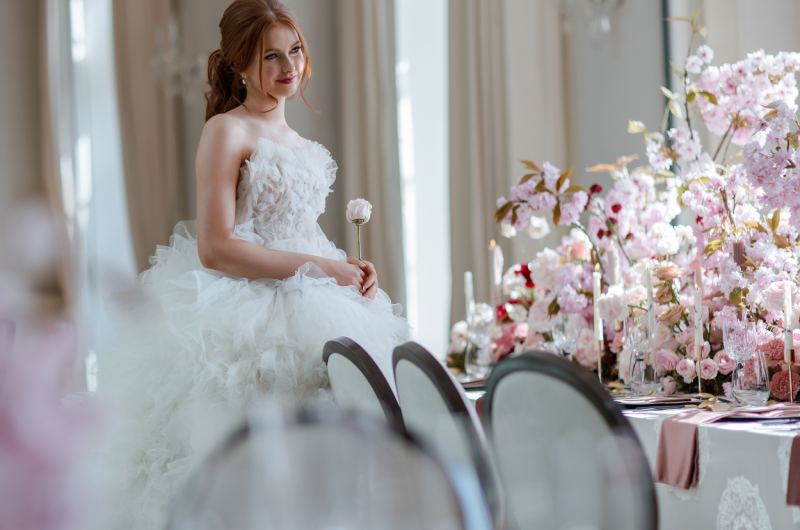 Cashel Palace The Design Award The Styled Challenge Tipperary Ireland bride at table