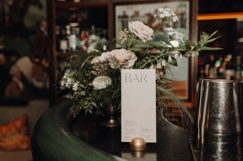 styled shoot shelbourne bar