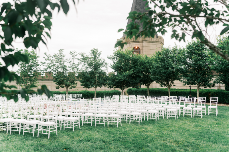 woodward real wedding venue chairs
