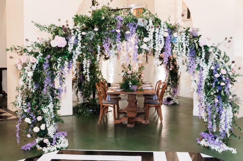 Styled Challenge New Orleans Latrobe and Degas House Table and Flowers