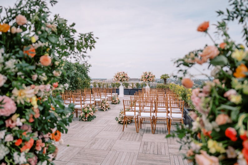 The Dewberry Charleston north terrace Booker Wedding