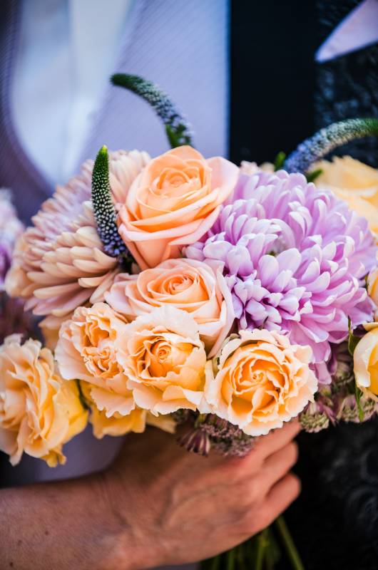 George Washington Hotel Lasting Impression Award bridal bouquet