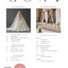 Southern Bride Magazine Winter Spring 2025 - table of contents 1