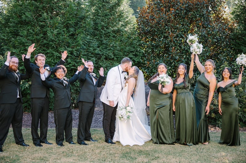Chesney and Joshua Bridal Party