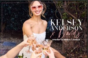 David's Bridal Spring Collection Collaboration with Kelsey Anderson