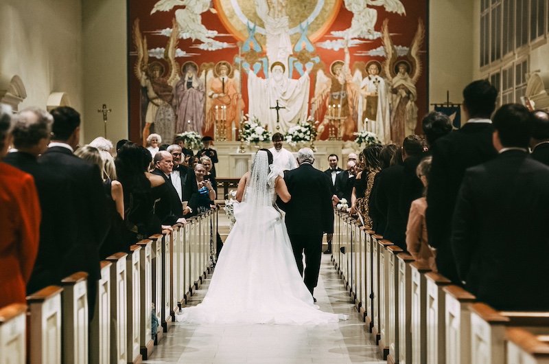 Maggie and Paul Aisle