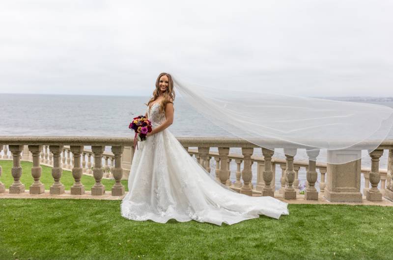 Marie Wise Hawkins and Anton Jemiolo bride
