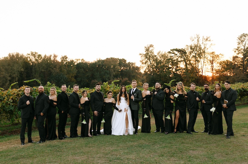 Roxanne and Antonio Bridal Party