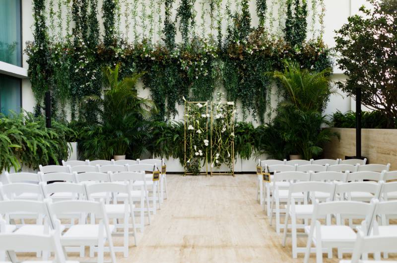 Tampa Edition Garden Terrace Ceremony