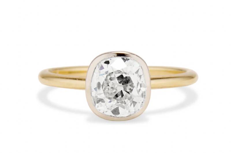 Zendaya Engagement Ring Inspiration ashley zhang aurora ring
