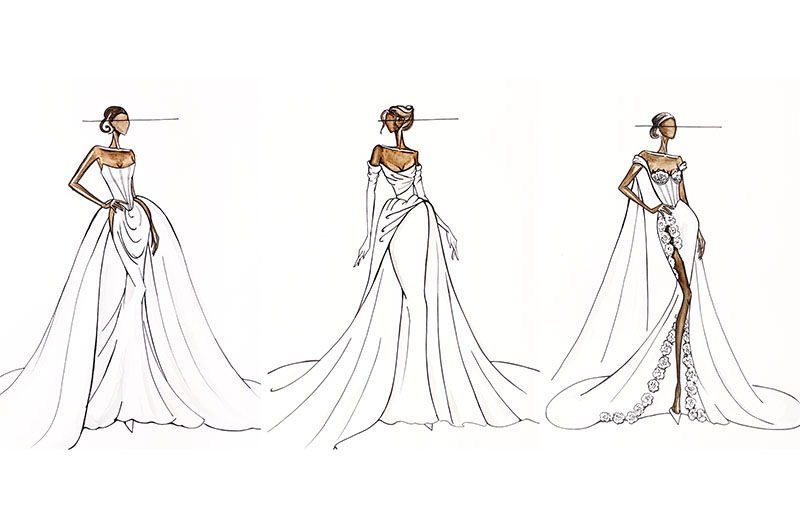 Zendaya Wedding Dress Forecast EvaLendelSketches