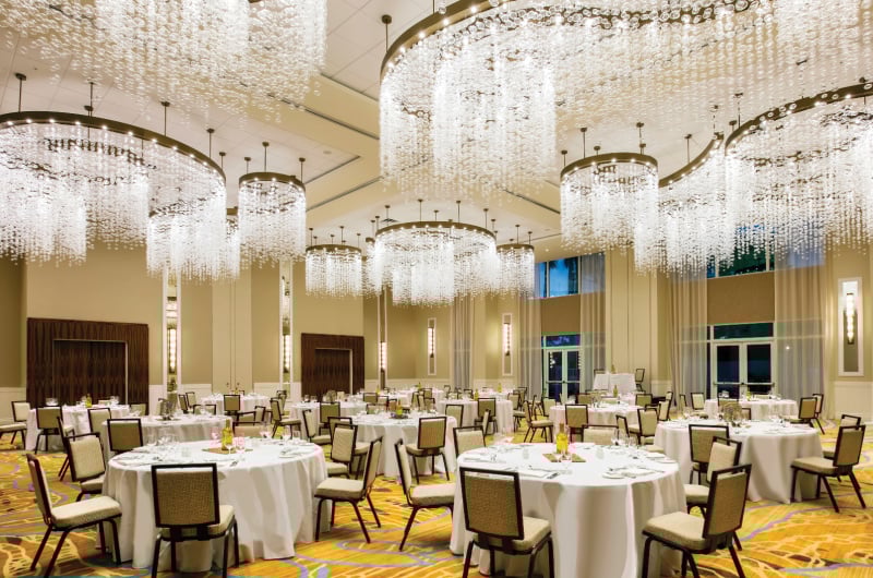a tropical oasis playa largo hotel's idyllic charm indoor ballroom