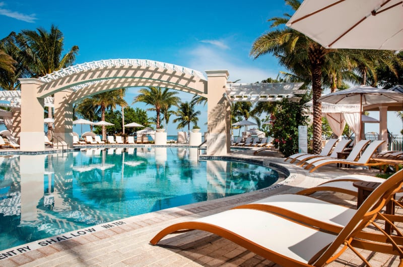 a tropical oasis playa largo hotel's idyllic charm poolside