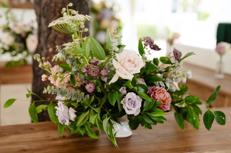 Lasting Impression Award Hammock Beach Reception Table Flowers