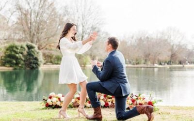 Carolina Love Story: Amanda Burns and David Greder’s Charlotte, NC Engagement