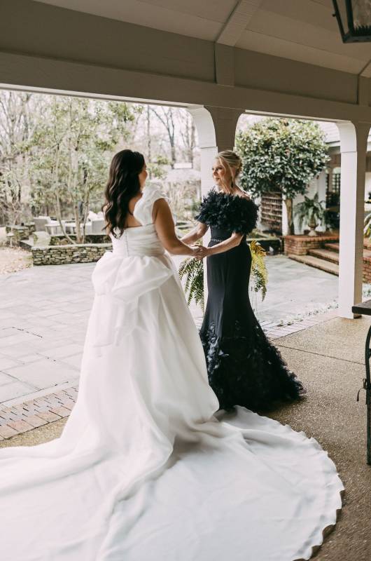 Maggie Russell and Paul LaHue couple mother of the bride Maggie Russell and Paul LaHue couple mother of the bride