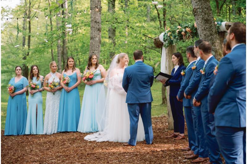 Savannah Maue & Zach Doud wedding party