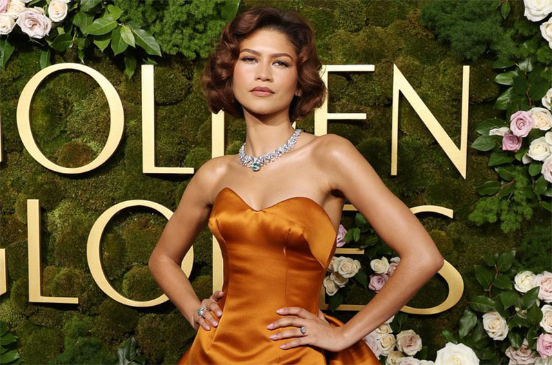 Zendaya Wedding Dress Forecast ZendayaGoldenGlobes