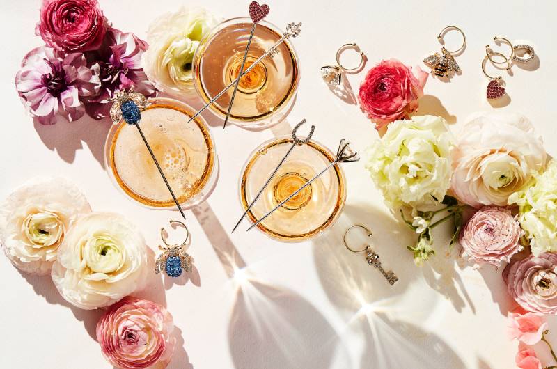 Entertaining In Bloom Spring Style Tips From Joanna Buchanan cocktail picks