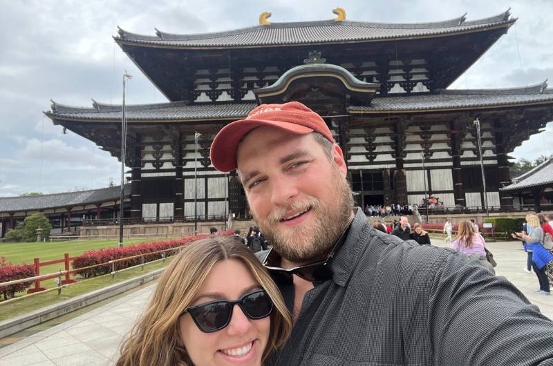 From Memphis to Kyoto: John and Jess’s Engagement on the Kamo River
