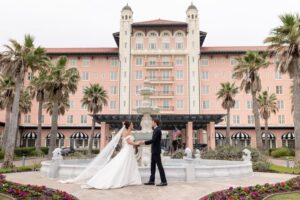 Mocha Mousse & Modern Romance A Wedding Editorial Steeped in Style bride and groom holding hands