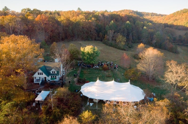 Olivia Myers & Lindsay Barrow Drone View