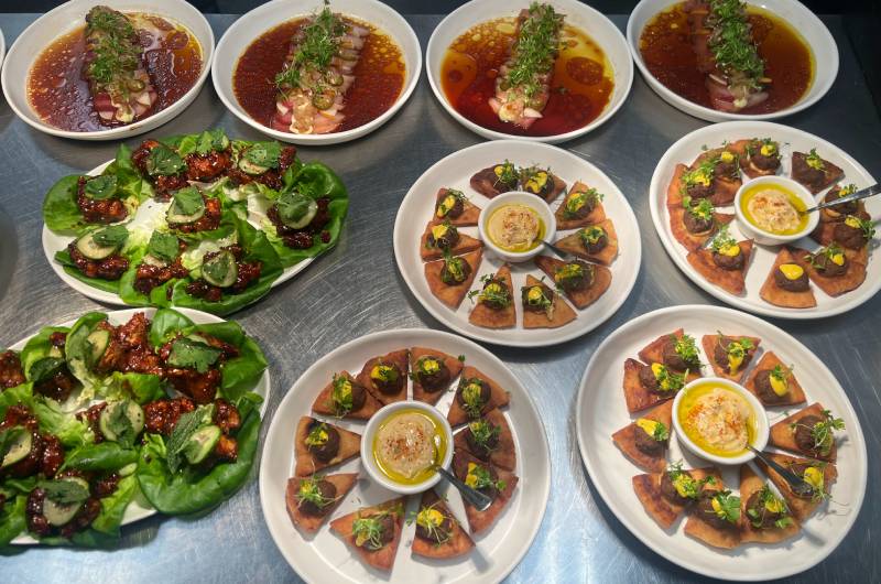 Sustainable Wedding Catering Your Farms To Table succulent dishes