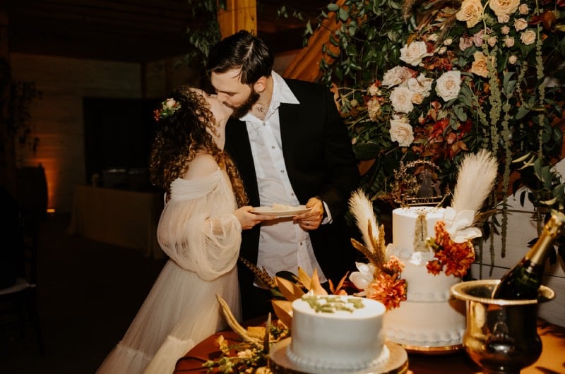 Casey Rehmann & Jacob Hunt Cake Kiss