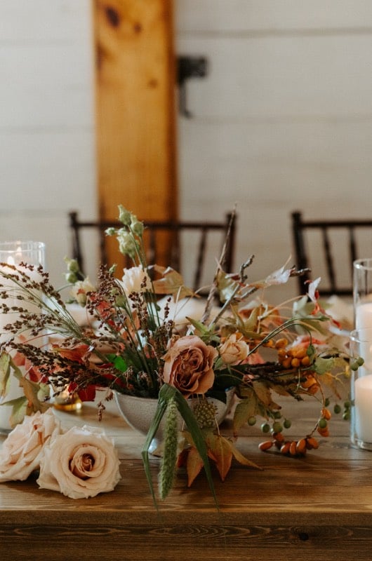 Casey Rehmann & Jacob Hunt Centerpieces