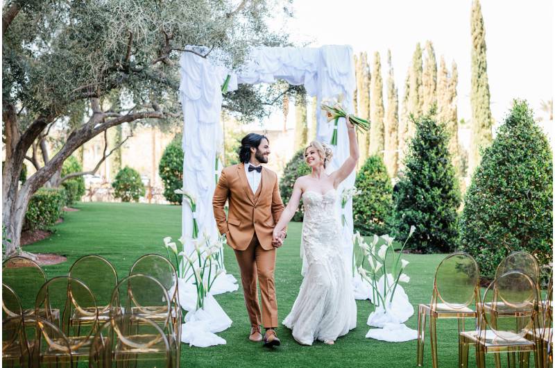 Desi Camille Weddings Events Wins Best Design The Styled Challenge Las Vegas ceremony