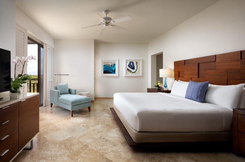 Eco Luxury fairmont mayakoba suite bedroom