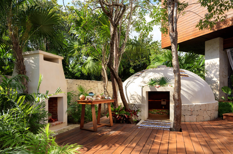 Eco Luxury fairmont mayakoba temazcal ceremony