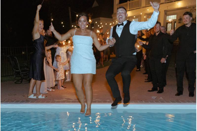 Jalynn Morgan & Spencer Burnham jump