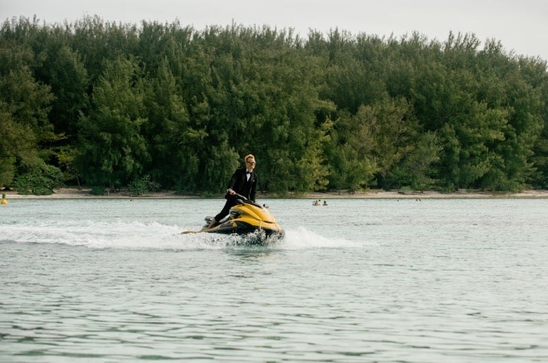 M C Huff & Gregory Michael Jetski
