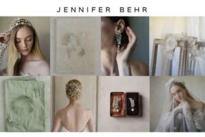 jennifer behr presents the adorned fall 2025 bridal collection cover
