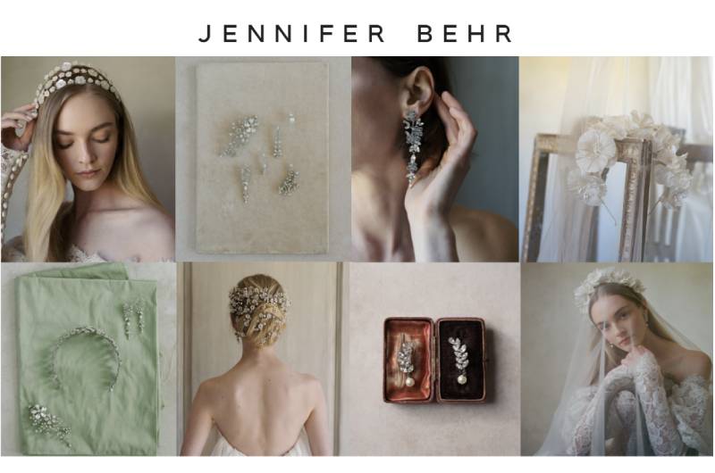 jennifer behr presents the adorned fall 2025 bridal collection cover