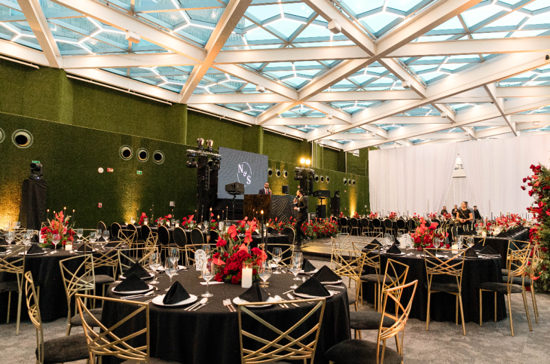 Magic in the City Traditional Indian Weddings at Andaz Mexico City ballroom reception