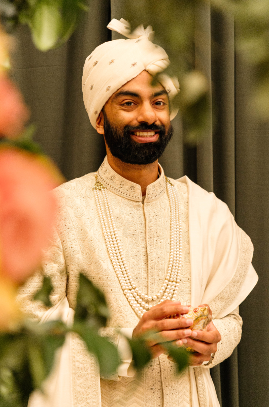Magic in the City Traditional Indian Weddings at Andaz Mexico City groom at aisle Magic in the City Traditional Indian Weddings at Andaz Mexico City groom at aisle