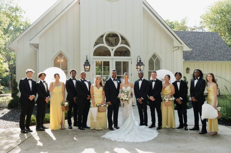 Shilee Hesman Antonio Sanders bridal party