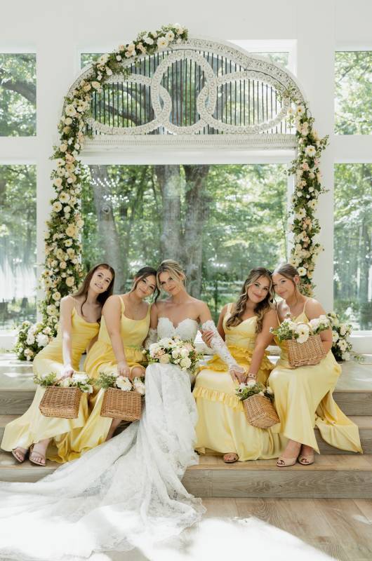 Shilee Hesman Antonio Sanders bridesmaids