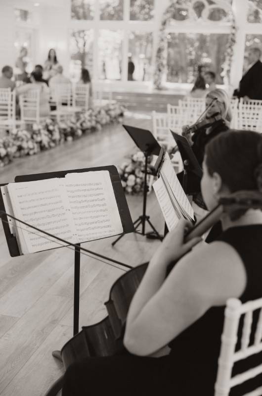 Shilee Hesman Antonio Sanders ceremony string music