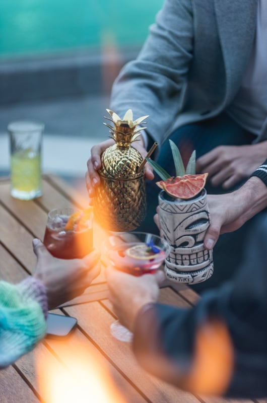 magic in the city traditional indian weddings at andaz mexico city cabuya rooftop group toast magic in the city traditional indian weddings at andaz mexico city cabuya rooftop group toast