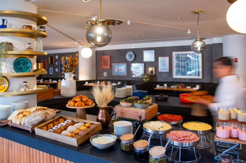 magic in the city traditional indian weddings at andaz mexico city portico buffet