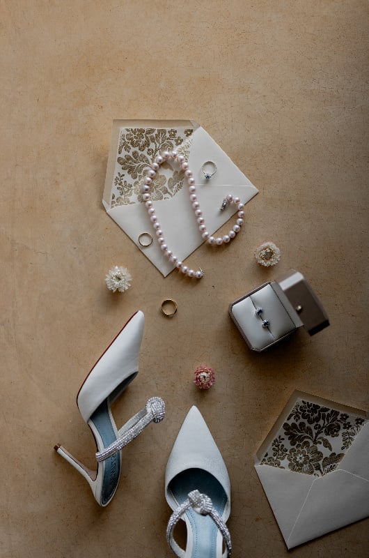 mango weddings maya riviera wedding example izzy and robert bride shoe flatlay mango weddings maya riviera wedding example izzy and robert bride shoe flatlay