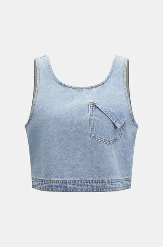 rs Micas Denim Top rs Micas Denim Top