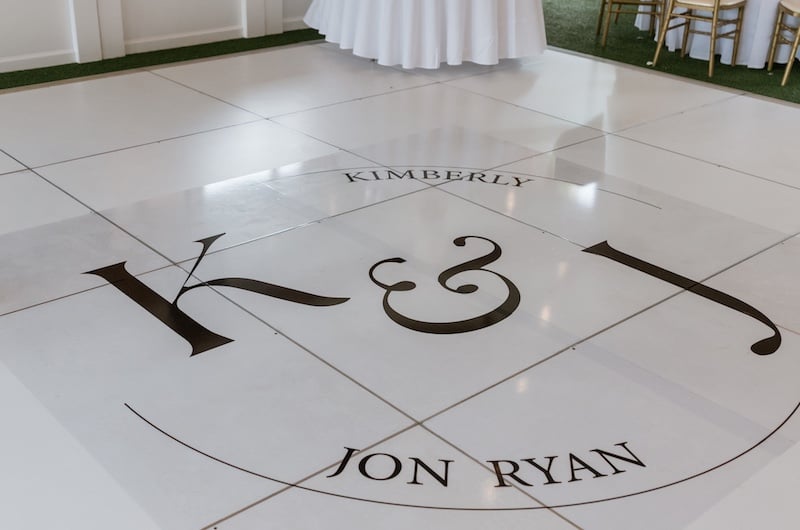 Kimberly and Jon Ryan Dance Floor