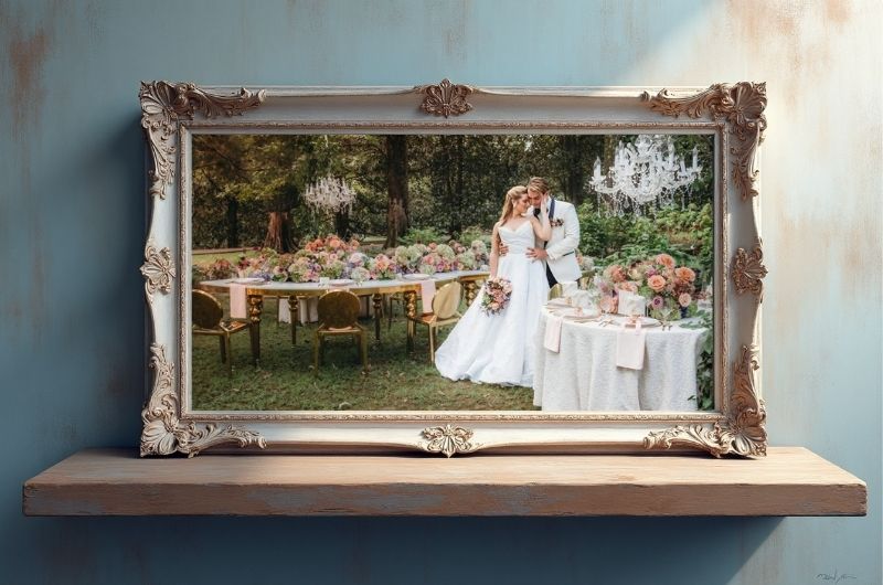Acrylic vs. Canvas: Which Wall Art Best Showcases Your Wedding Day?