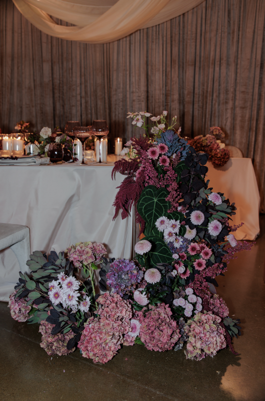 Louise Third Events Wins Lasting Impression Award The Styled Challenge Temecula CA draping reception florals