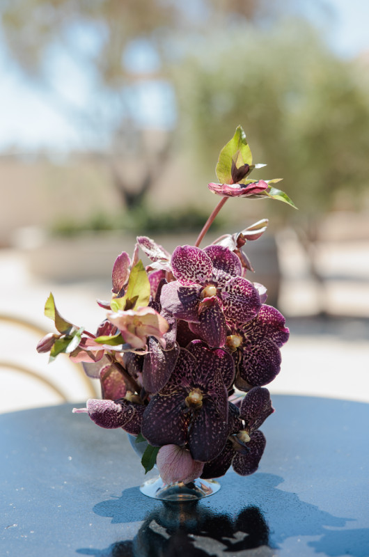 Louise Third Events Wins Lasting Impression Award The Styled Challenge Temecula CA purple and green florals