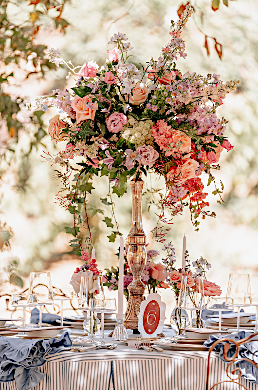 Michelle Garibay Events Wins Influencer Award The Styled Challenge Temecula CA floral centerpiece